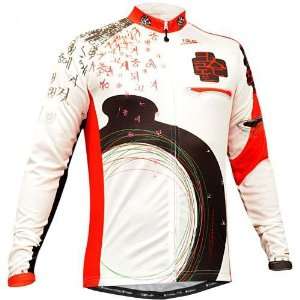  Fixgear Cycling Jersey White China Long Sleeves Custom 