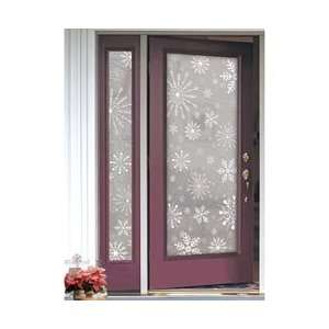 Brewster Decorative Winter Storm & Patio Door Window Cling   Flurries 