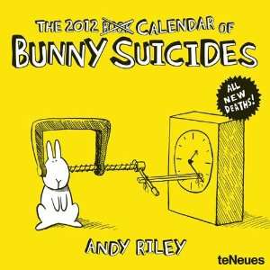  Andy Riley Bunny Suicides 2012 Calendar
