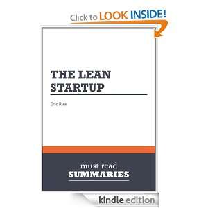Summary The Lean Startup   Eric Ries How Todays Entrepreneurs Use 