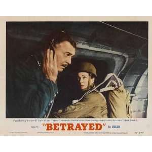 Betrayed Movie Poster (11 x 14 Inches   28cm x 36cm) (1954) Style D  