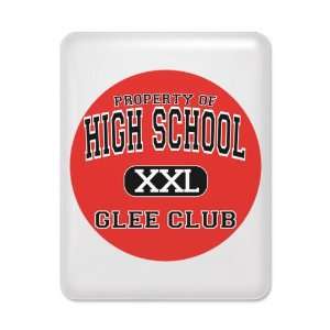  iPad Case White Property of High School XXL Glee Club 