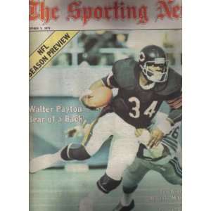  The Sporting News September 1, 1979, Walter Payton of 