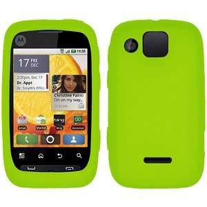   Case Green For Motorola Citrus Wx445 Firm Grip Anti Dust Scratch Free