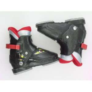  Used Nordica Super 0.1 Rear Entry Ski Boots Toddler Size 