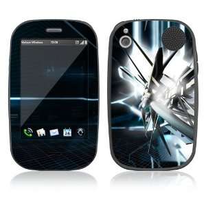   Palm Pre Plus Skin Decal Sticker   Abstract Tech City 