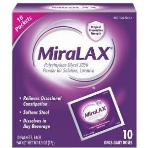  MiraLAX Laxative, Original Prescription Strength 24 