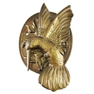  Cast Iron Hummingbird Door Knocker Bronze Finish