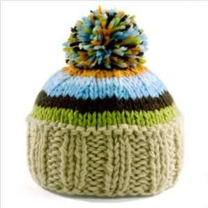  Fall / Winter Striped Ollie Beanie in Tropical Baby
