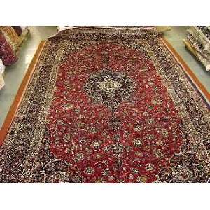   Knotted kashan Persian Rug   102x1710 