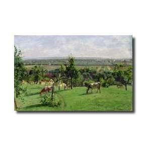  Hillside Of Vesinet Yvelines 1871 Giclee Print