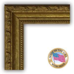  3.5x5 / 3.5 x 5 Gold with Pink tones Custom Picture Frame 