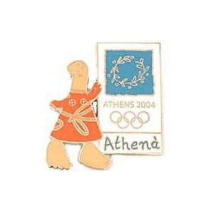  2004 Athens Olympics Athena Mascot Pin