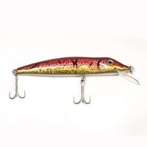  Barbless Flaming Pike Crankbait