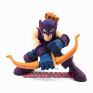 Marvel Comic Super Hero Squad Hawkeye Loose Figure  