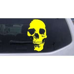   Window Wall Laptop Decal Sticker    Yellow 20in X 32.5in Automotive