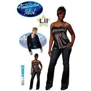  American Idol Lil Rounds 3x2 Foot Wall Graphic Sports 