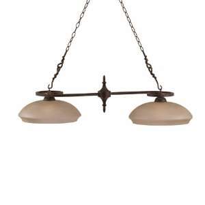 Triarch 32097 Gibson Collection 2 Light Island Fixture, English Bronze 
