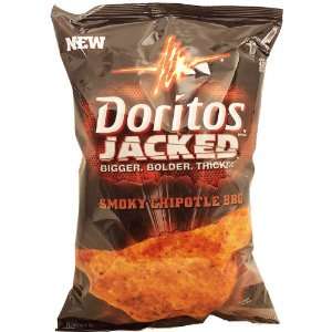 Doritos Jacked, smoky chipotle BBQ flavored tortilla chips, 10.5 oz 