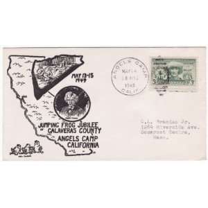  1949 JUMPING FROG JUBILEE COMMEMORATIVE COVER Everything 