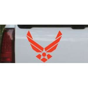 US Air Force Military Car Window Wall Laptop Decal Sticker    Red 20in 