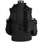 ARMY Military Black Tactical Hydration Assault Vest  