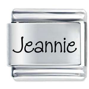  Name Jeannie Italian Charms Bracelet Link Pugster 