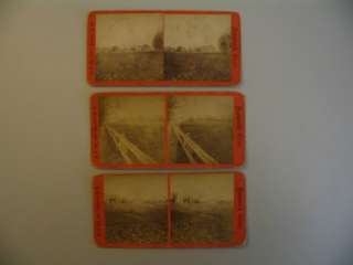 Bly Dartmouth New Hampshire Fence Stereoview NH  