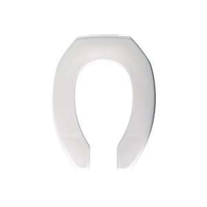  Church Seats 7F295CT 346 Elongated Open Front Toilet Seat 