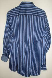 NWT New BUGATCHI long sleeve shirt, classic blue, XL, $125  