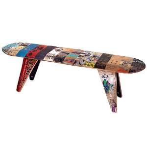  Skateboard Bench   Long