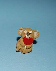 Hallmark Valentines Merry Miniature 1988 Koala Lollipop  