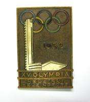 FINLAND HELSINKI 1952 OLYMPIC PARTICIPATION PIN BADGE  