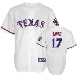 Nelson Cruz Youth Jersey Texas Rangers #17 Home Youth Replica Jersey 