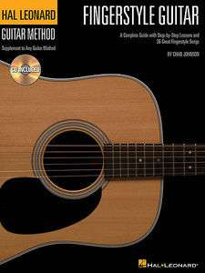 Fingerstyle Guitar   Hal Leonard Guitar Method Book CD  