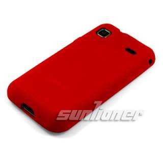 Silicone Case Skin Cover for Samsung Galaxy S Plus,i9001 +LCD Film 