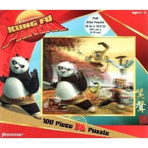    Dream Works Kung Fu Panda 3D Vision Puzzle 100 Piece Toys & Games