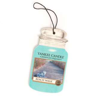 Yankee Candle Car Jar Hanging Air Freshener Beach Walk Scent (1133671)