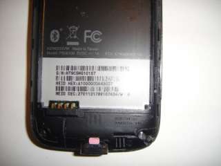 HTC DROID ERIS PB00100 BLACK VERIZON CELL PHONE   AS IS CRACKED SCREEN 