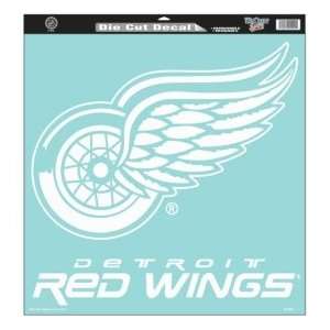  Detroit Red Wings Die Cut Decal   18x18 Sports 