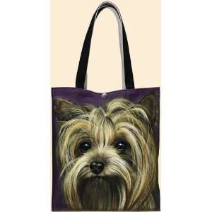  Yorkie Tote Bag   12 x 14 with 5.5 Gusset   Full Yorkie 