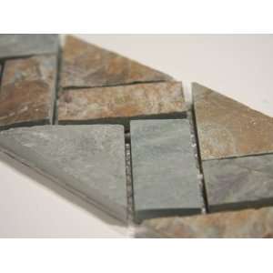  Slate mosaic border 3x12