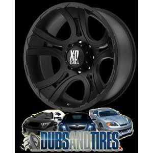 com 22 Inch 22x11 KMC XD SERIES wheels CRANK Matte Black wheels rims 