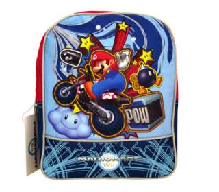 MARIO Nintendo Game Children 11 Backpack School Bag  