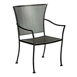  Woodard 4X0001 40 Amelie Arm Outdoor Dining Chair