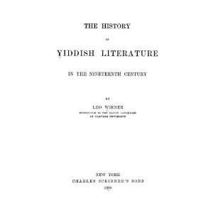  The History Of Yiddish Literature In The Nineteenth 