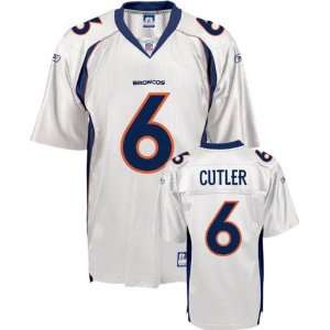  Men`s Denver Broncos #6 Jay Cutler Road Replica Jersey 