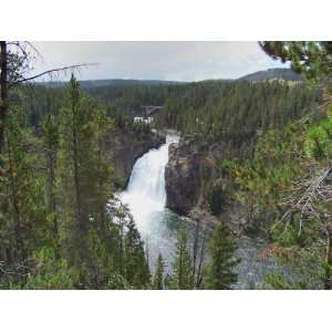   of the Upper Falls on the Yellowstone River