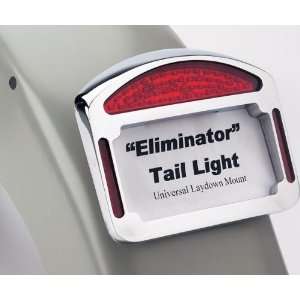   Visions Eliminator LED Taillight/License Plate Frame   Chrome CV 4817