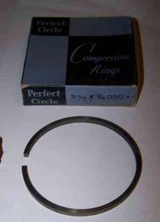 NOS PERFECT CIRCLE Compression Rings 3 11/16 030  